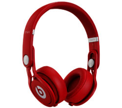 Beats By Dr Dre Mixr Headphones - Red